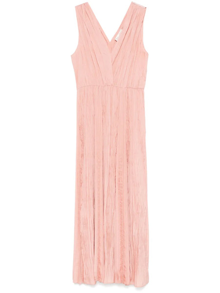  Forte Forte Pleated Midi Dress - Pink 