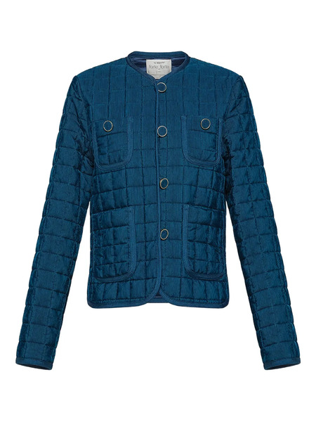  Forte Forte Quilted Jacket - Blue 