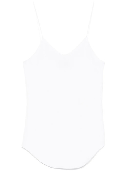  Forte Forte Ribbed Tank Top - White 