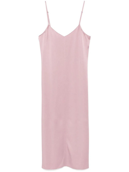  Forte Forte Satin Midi Dress - Pink 
