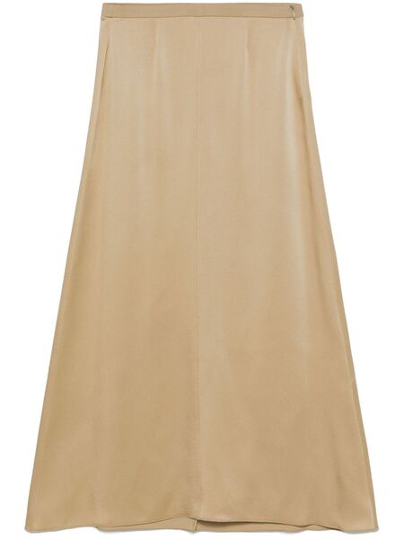  Forte Forte Satin Midi Skirt - Neutrals 