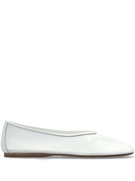  Forte Forte Sheer Ballerina Shoes - White 