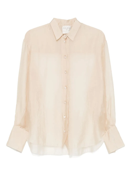  Forte Forte Sheer Shirt - Neutrals 