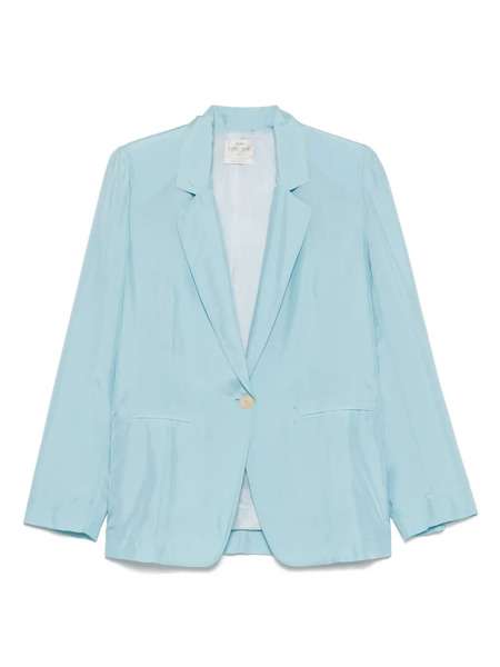  Forte Forte Silk Blazer - Blue 