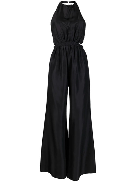  Forte Forte Silk Halterneck Jumpsuit - Black 