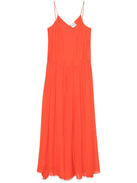  Forte Forte Silk Maxi Dress - Orange 