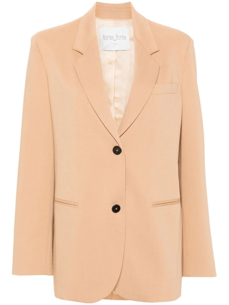  Forte Forte Single-breasted Blazer - Neutrals 