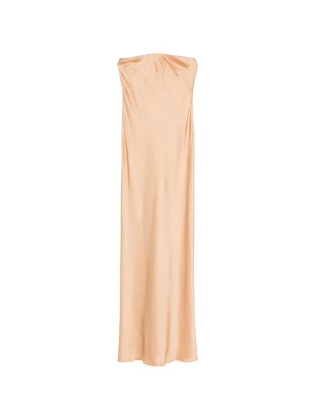  Forte Forte Strapless Maxi Dress - Neutrals 
