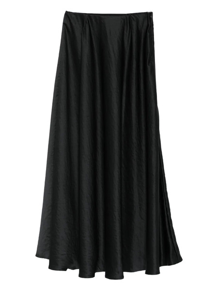  Forte Forte Textured Satin Skirt - Black 