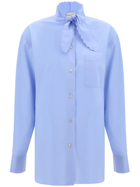  Forte Forte Tie-fastening Shirt - Blue 