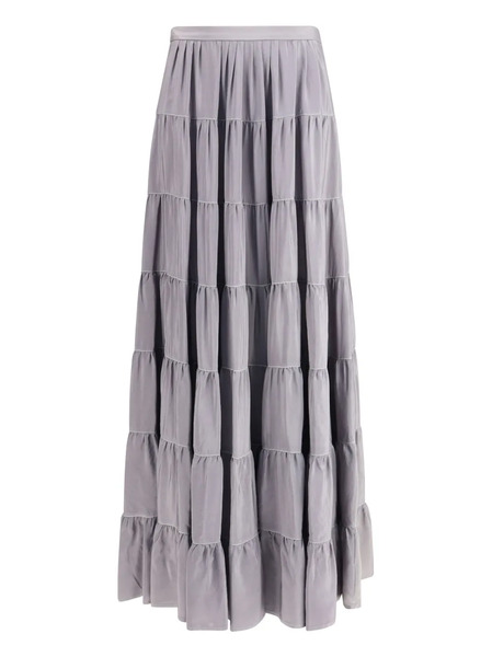  Forte Forte Tiered Maxi Skirt - Grey 