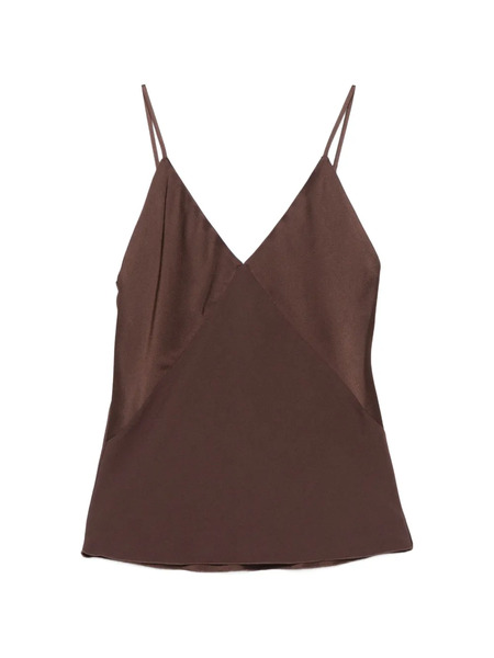  Forte Forte V-neck Top - Brown 