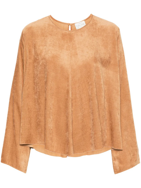  Forte Forte Velvet Blouse - Brown 