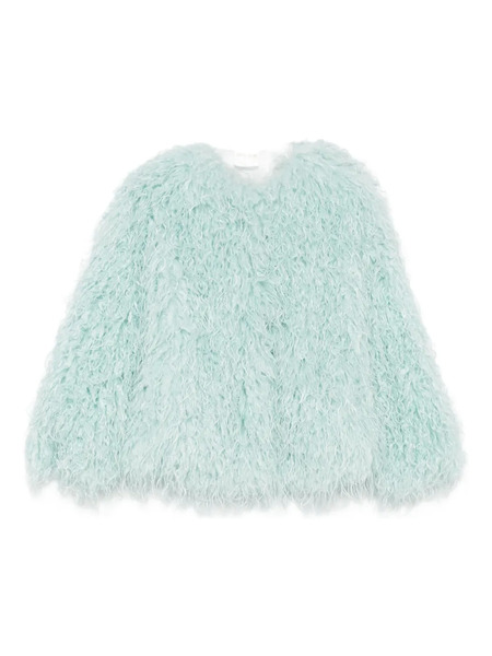  Forte Forte Wave Faux-fur Jacket - Green 