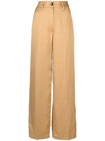  Forte Forte Wide-leg Tailored Trousers - Brown 