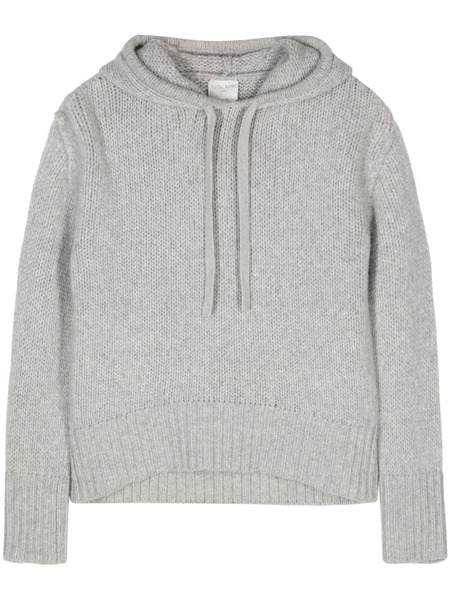  Forte Forte Wool Knitted Hoodie - Grey 
