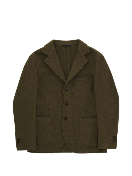  Fortela Alfonso Single-breasted Wool Blazer - Green 