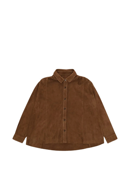  Fortela Arianna Suede Shirt - Brown 