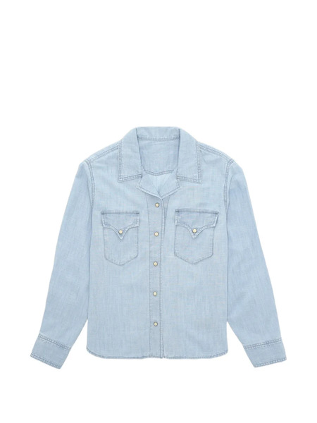  Fortela Berthe Chambray Shirt - Blue 
