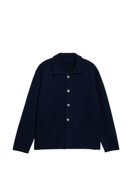  Fortela Beta Buttoned Cardigan - Blue 