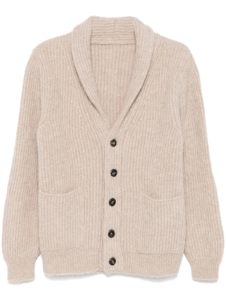  Fortela Brushed-finish Cardigan - Neutrals 