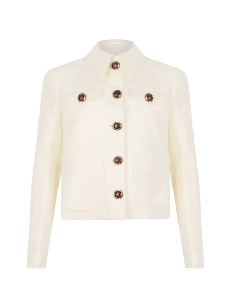  Fortela Buttoned Jacket - Neutrals 
