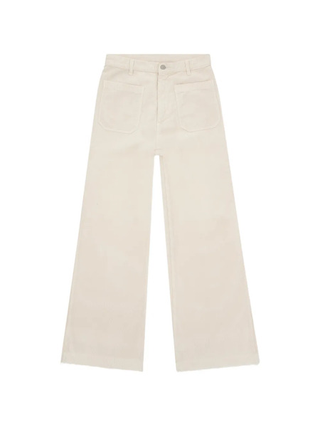  Fortela Corduroy Flared Trousers - Neutrals 