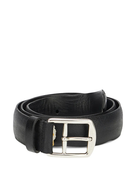  Fortela Crockett Leather Belt - Black 