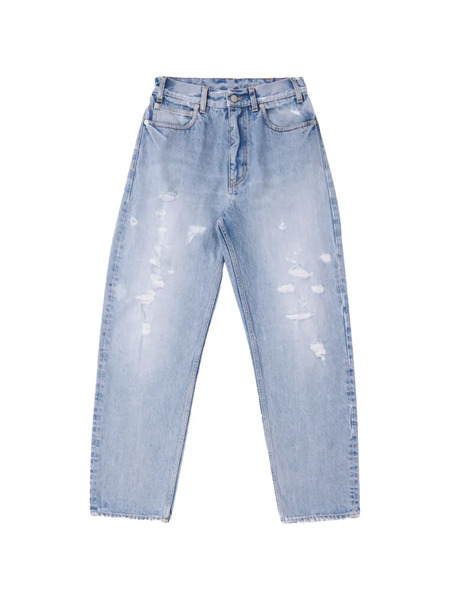  Fortela Distressed Five-pocket Jeans - Blue 