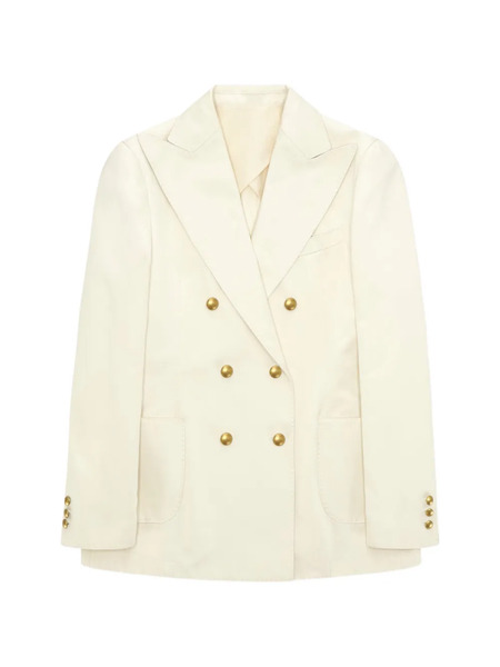  Fortela Double-breasted Blazer - White 