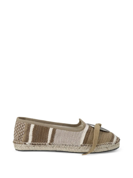  Fortela Frutate Striped Espadrilles - Brown 