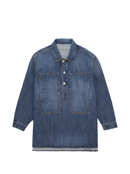  Fortela Fuegodress Denim Mini Dress - Blue 
