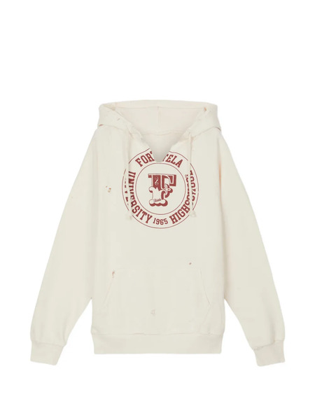  Fortela Holly Print Hooded Top - Neutrals 