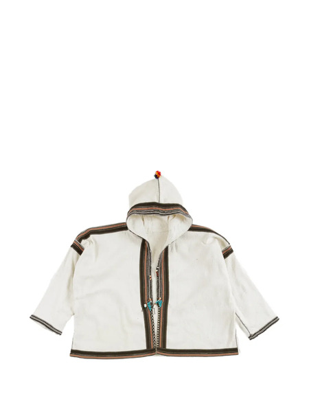  Fortela Karen Hooded Oversized Jacket - White 