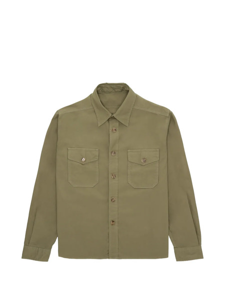  Fortela Kenny Twill Overshirt - Green 