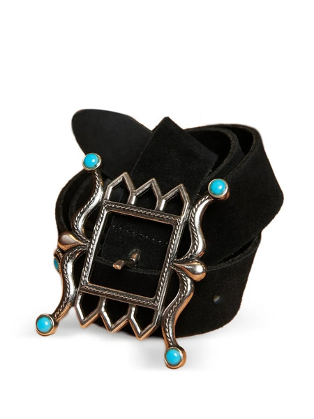  Fortela Tea Leather Belt - Black 