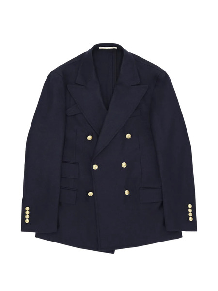  Fortela Travel Double-breasted Blazer - Blue 