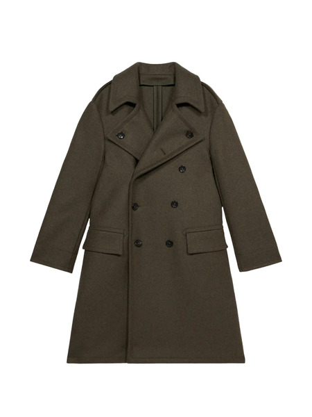  Fortela Winston Double-breasted Coat - Green 