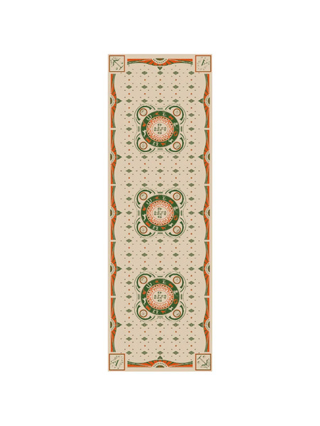  Fortela Zodiac-print Scarf - Neutrals 