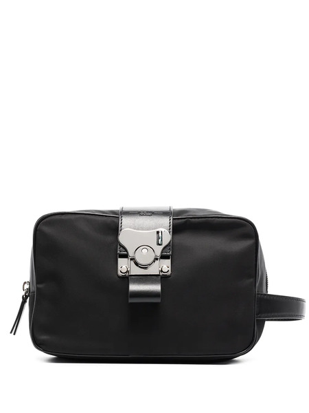  Fpm Milano Leather-trim Wash Bag - Black 