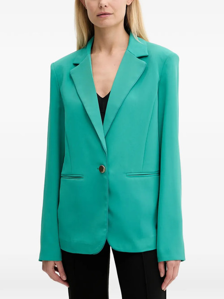 Fracomina Buttoned Blazer - Green 