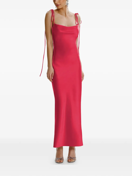  Framboise Jodie Sleeveless Midi Dress - Red 