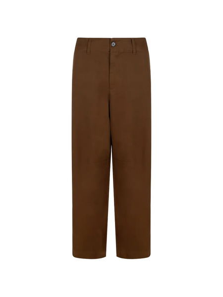  Frame Button Cuff Trousers - Brown 