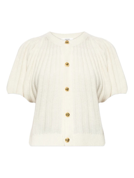  Frame Buttoned Cardigan - Neutrals 