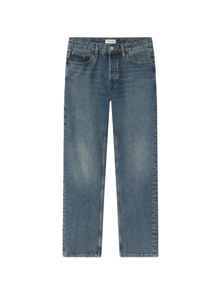  Frame Buttoned Denim Jeans - Blue 