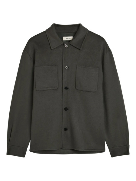  Frame Chest-pocket Overshirt - Grey 