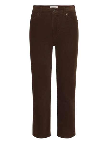  Frame Corduroy Straight-leg Trousers - Brown 