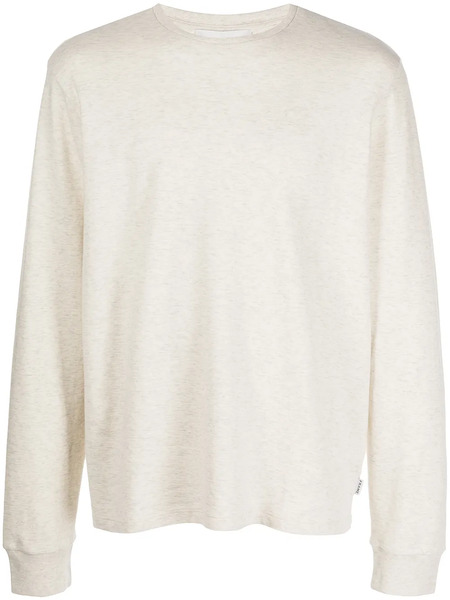  Frame Crew-neck Cotton Sweatshirt - Neutrals 