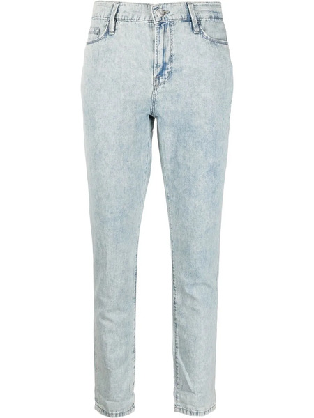  Frame Distressed-effect Denim Jeans - Blue 