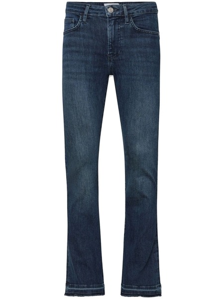  Frame Le Crop Mini Boot Jeans - Blue 